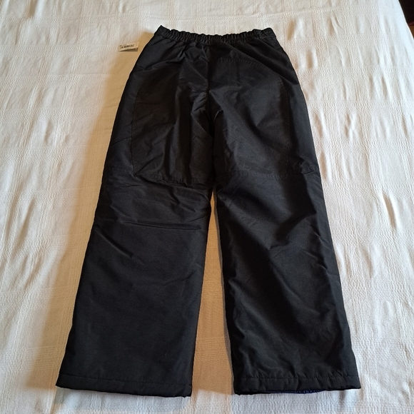 Amazon Essentials boys size Large black snowpants, New - Picture 3 of 9